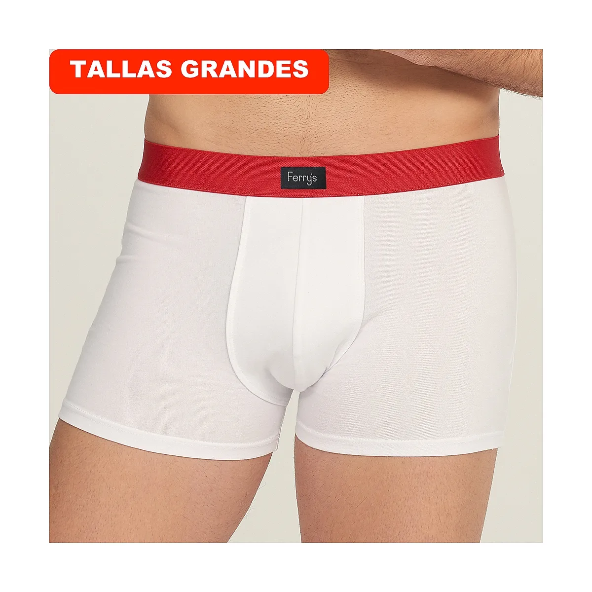 5007b ADAPTABLE CLOSED BOXER WITH RUBBER