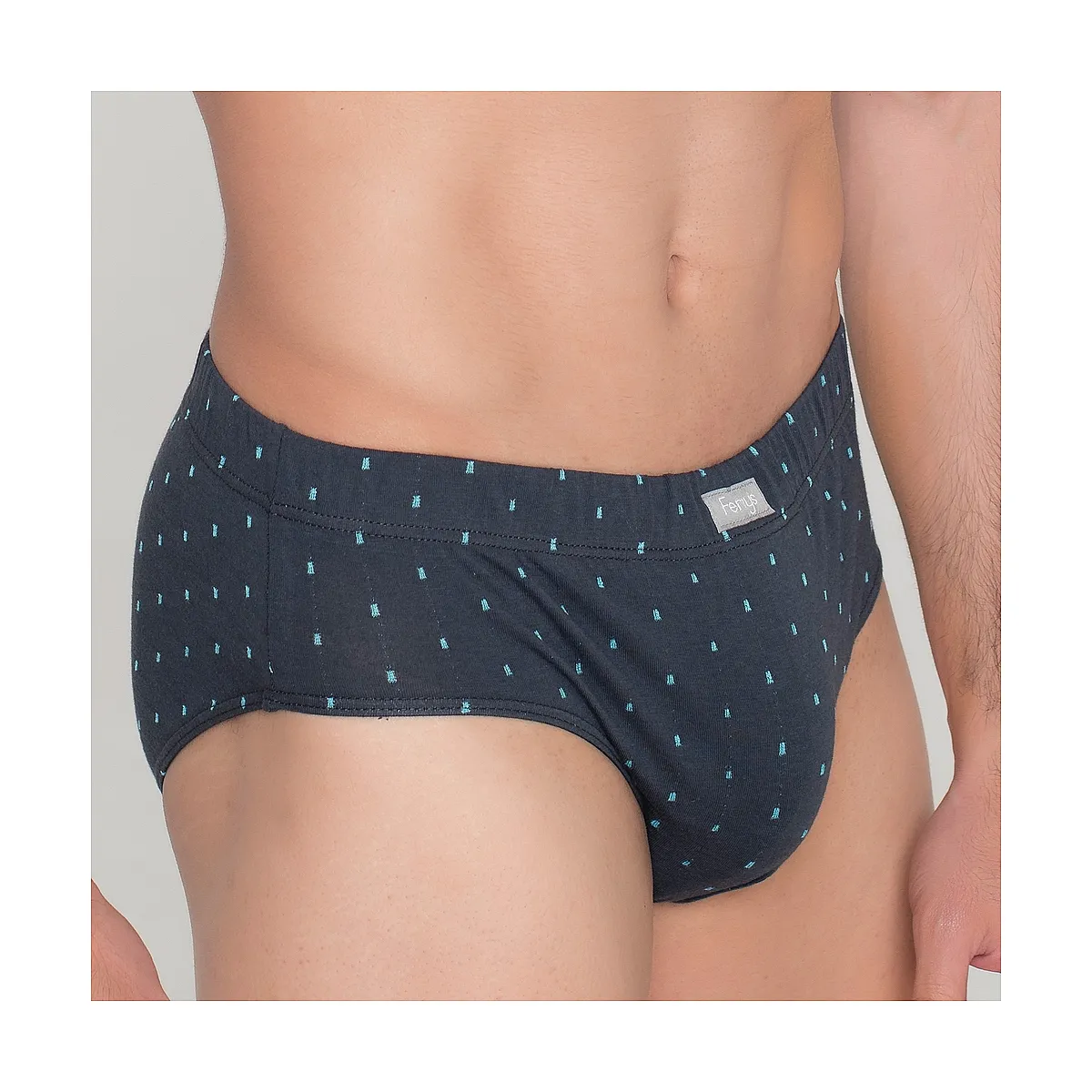 5491b CLOSED SLIP WITH DOTS EMBROIDERY