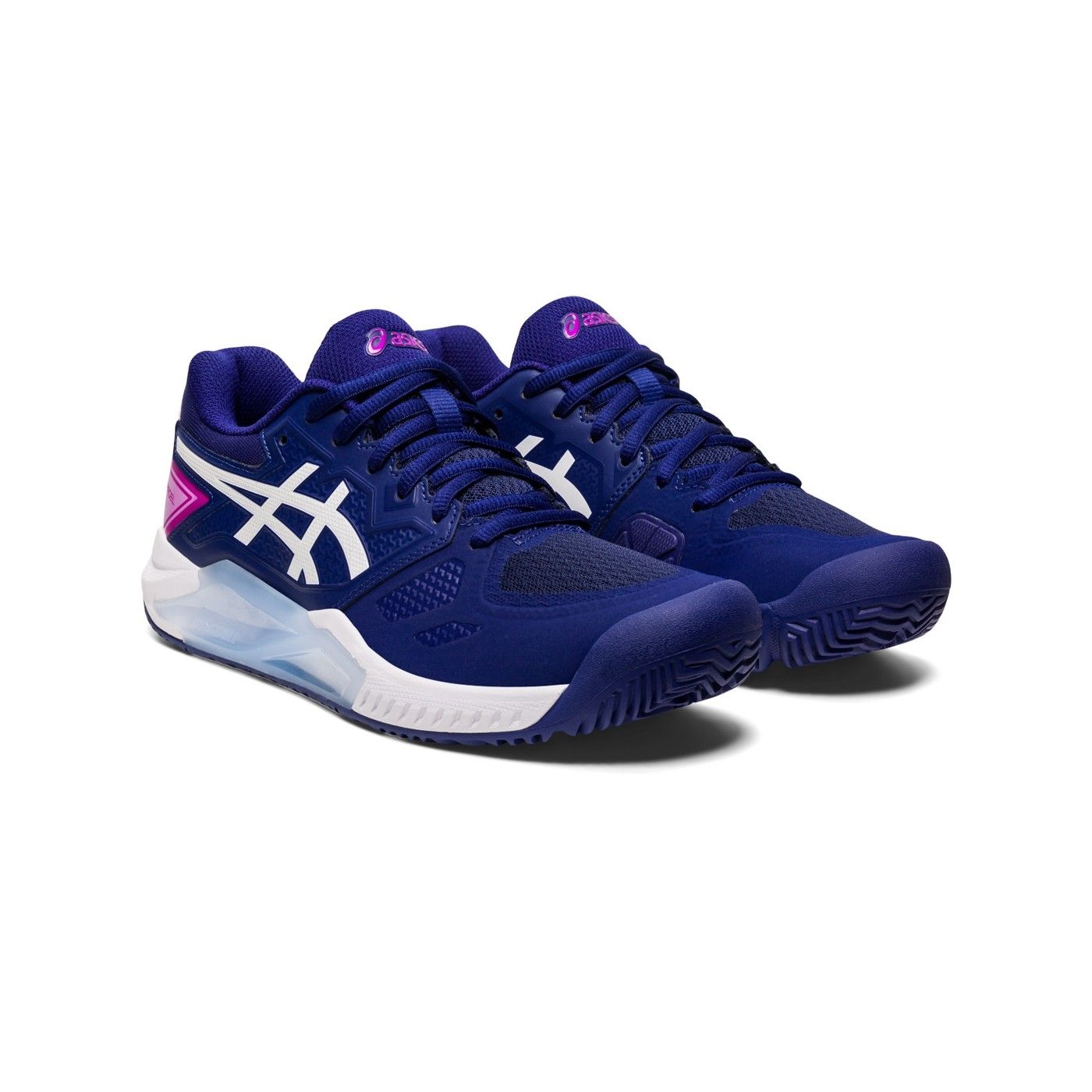 ASICS GEL CHALLENGER 13 AZUL BLANCO MUJER 1042A205400