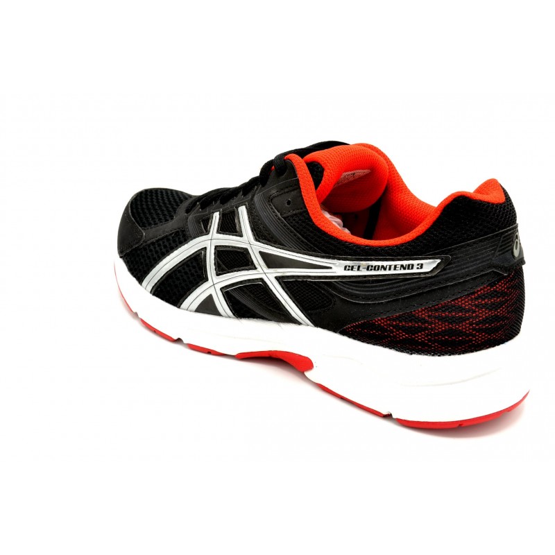 ASICS GEL CONTEND 3 BLACK  ZAPATILLA DE RUNNING
