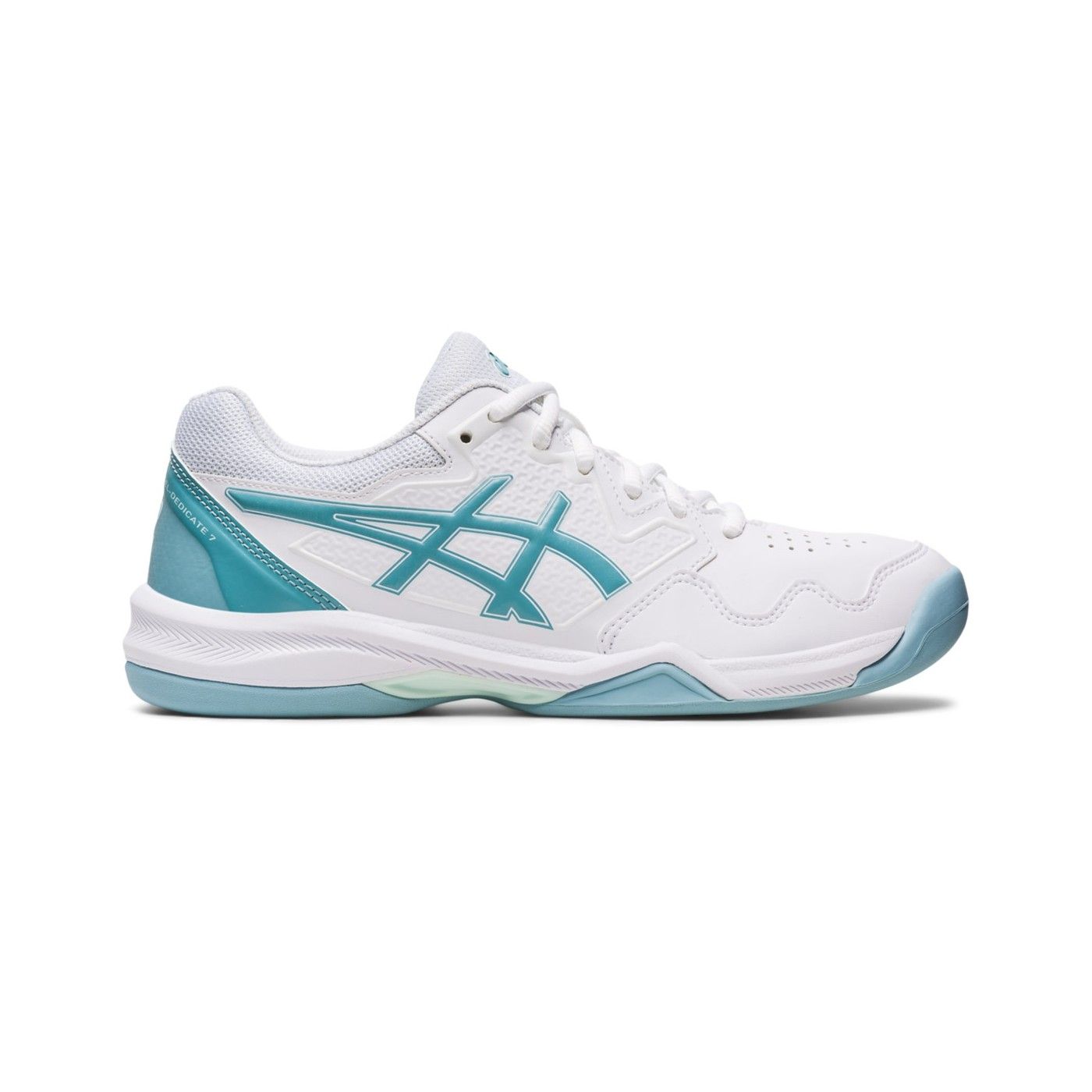 ASICS GELDEDICATE 7 INDOOR BLANCO AZUL MUJER 1042A166103