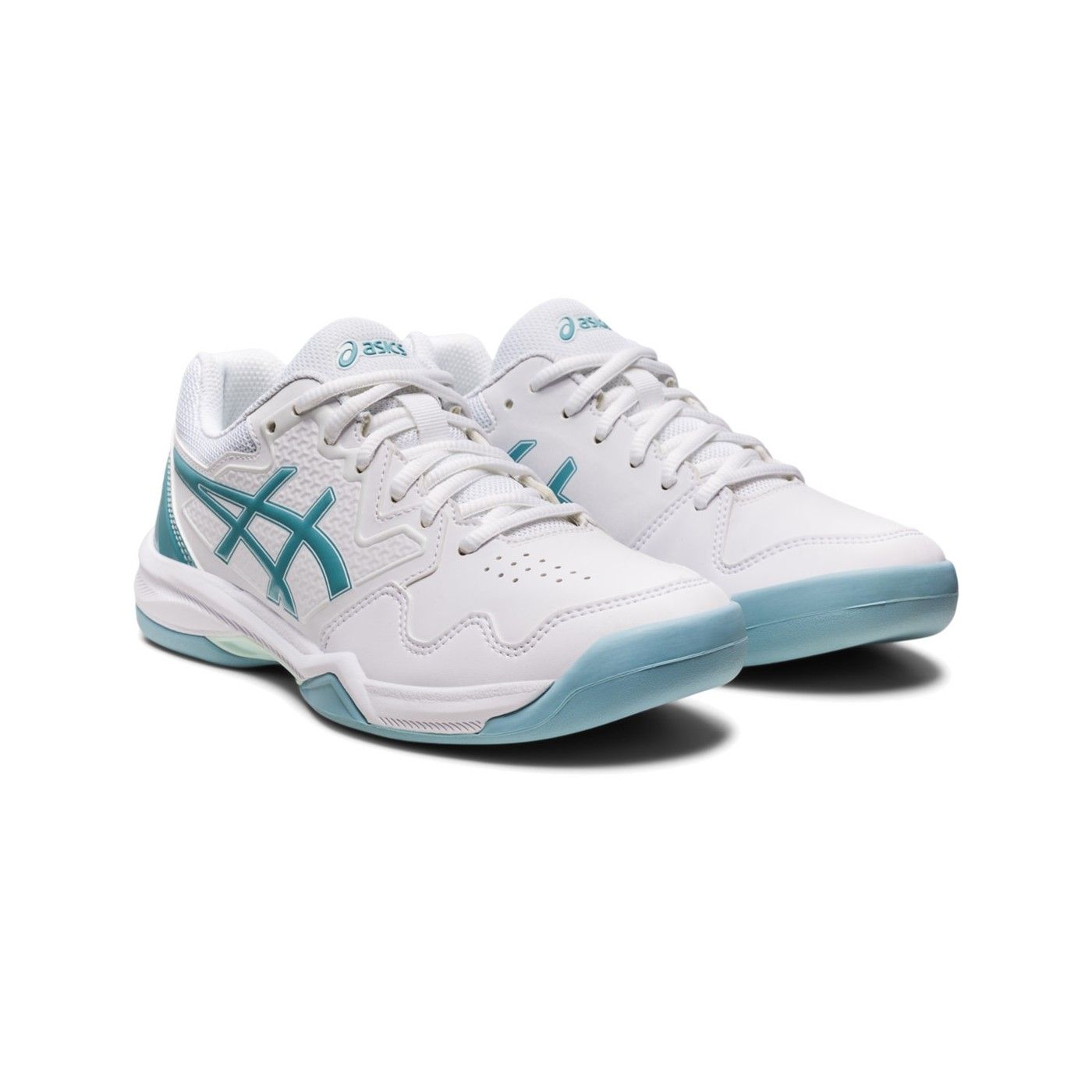 ASICS GELDEDICATE 7 INDOOR BLANCO AZUL MUJER 1042A166103