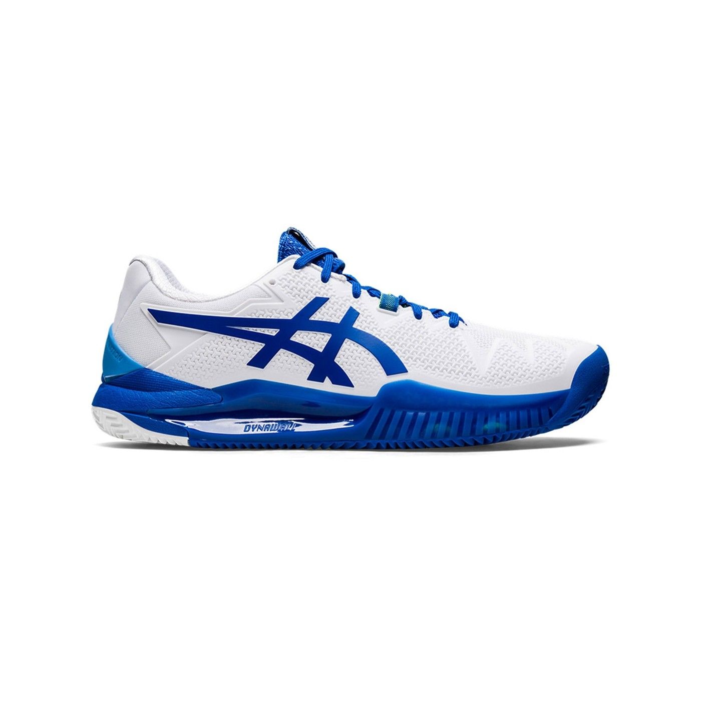 ASICS GEL RESOLUTION 8 CLAY BLANCO AZUL 1041A346960