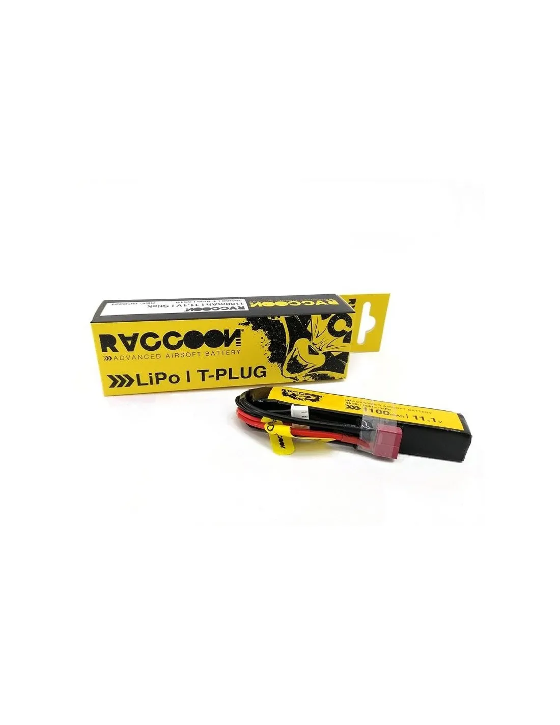 BATERIA RACCOON PRO  7.4V 1000MAH 25/50C STICK