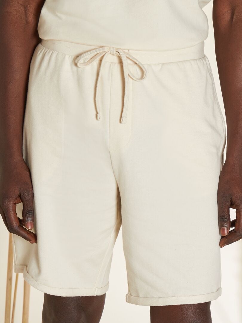 BERMUDAS DE CHáNDAL LIGERAS  BLANCO