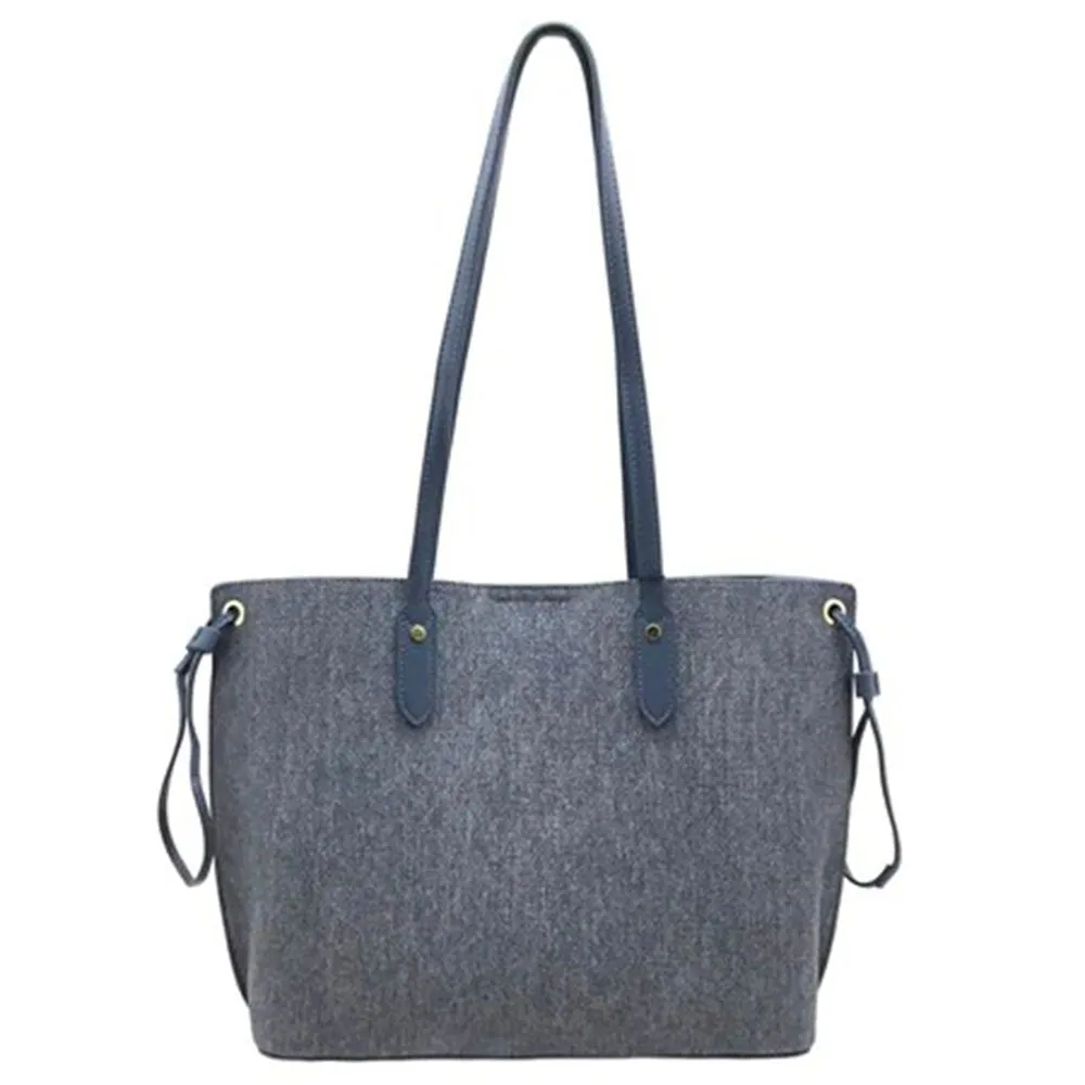 BOLSO TOTE CON TEXTURA MM ITALY Z23253