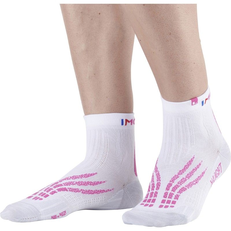 CALCETINES TRAIL/RUNNING MONNET RUN XLIGHT (BLANCO ROSA)