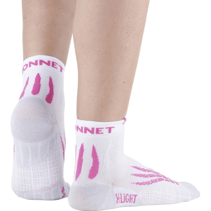 CALCETINES TRAIL/RUNNING MONNET RUN XLIGHT (BLANCO ROSA)