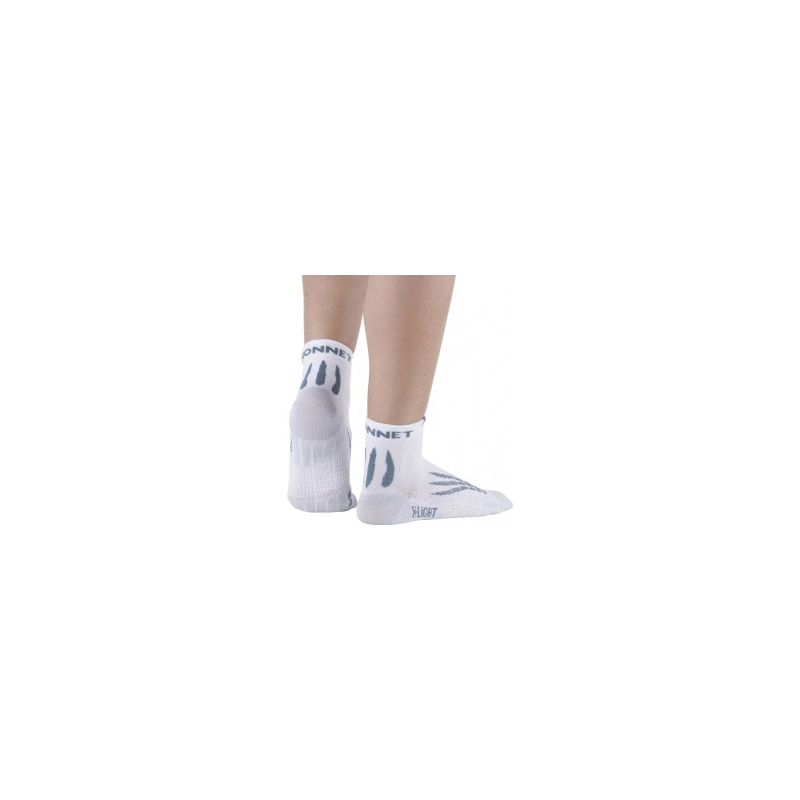 CALCETINES TRAIL/RUNNING MONNET RUN XLIGHT (BLANCO/GREY)