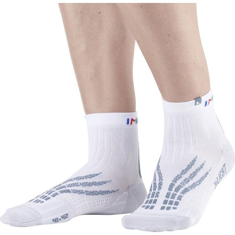CALCETINES TRAIL/RUNNING MONNET RUN XLIGHT (BLANCO/GREY)