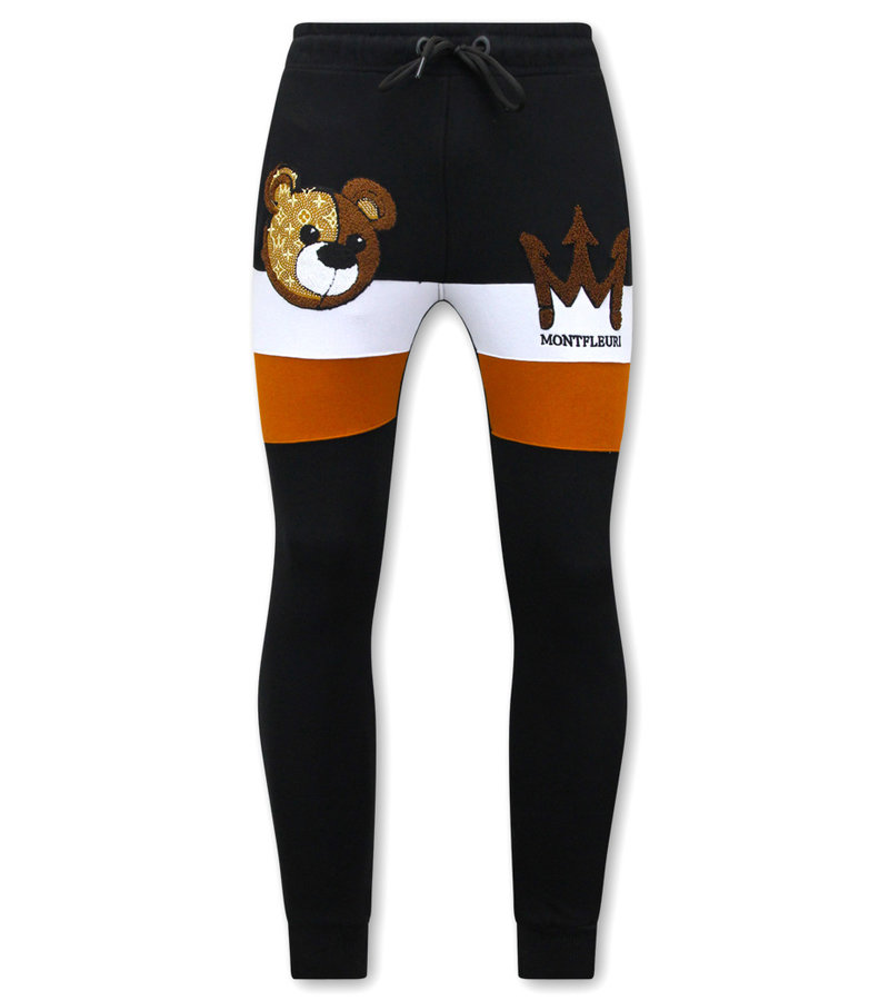 CHáNDAL HOMBRES TEDDY BEAR PRINT  3756  NEGRO