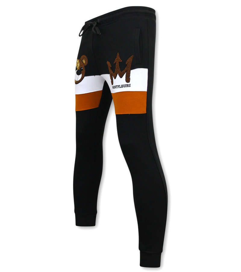 CHáNDAL HOMBRES TEDDY BEAR PRINT  3756  NEGRO