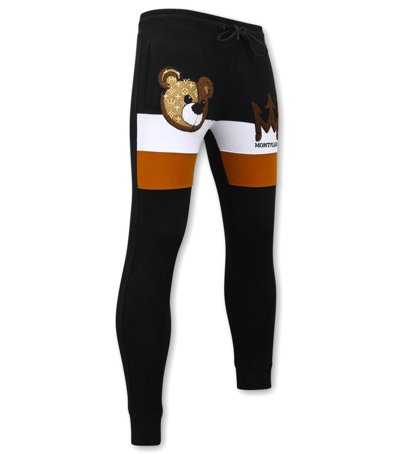 CHáNDAL HOMBRES TEDDY BEAR PRINT  3756  NEGRO