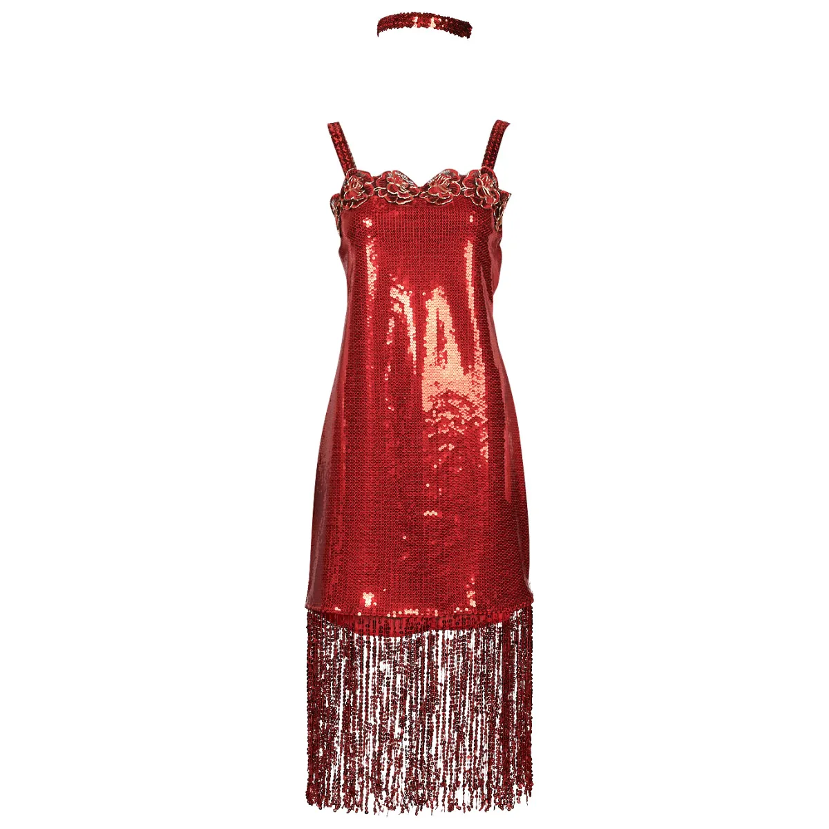 COSTUME ADULTE FLAPPER SCARLETT