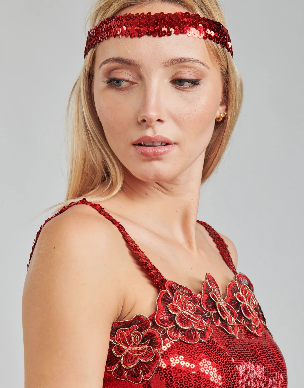 COSTUME ADULTE FLAPPER SCARLETT
