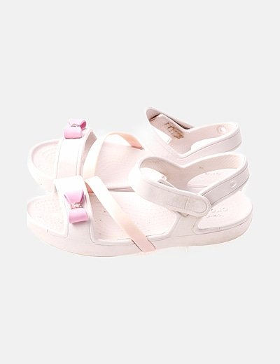 Crocs Chancla rosa palo crocs