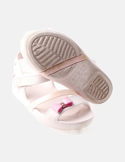 Crocs Chancla rosa palo crocs