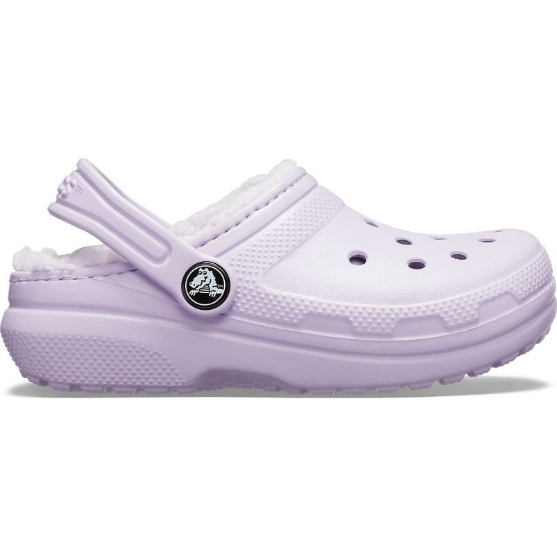 CROCS CLASSIC FUZZLINED CLOG  (LAVANDA)  NIñOS