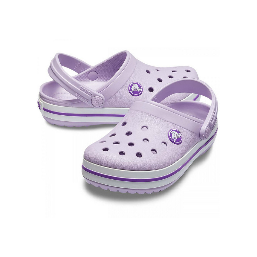 Crocs Classic Lavander/ Neon Purple Para Niños