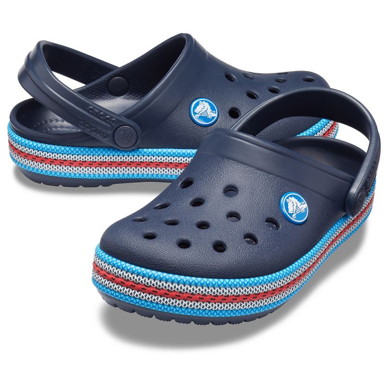 CROCS CROCBAND ™ SPORT CORD CLOG (AZUL)  NIñOS