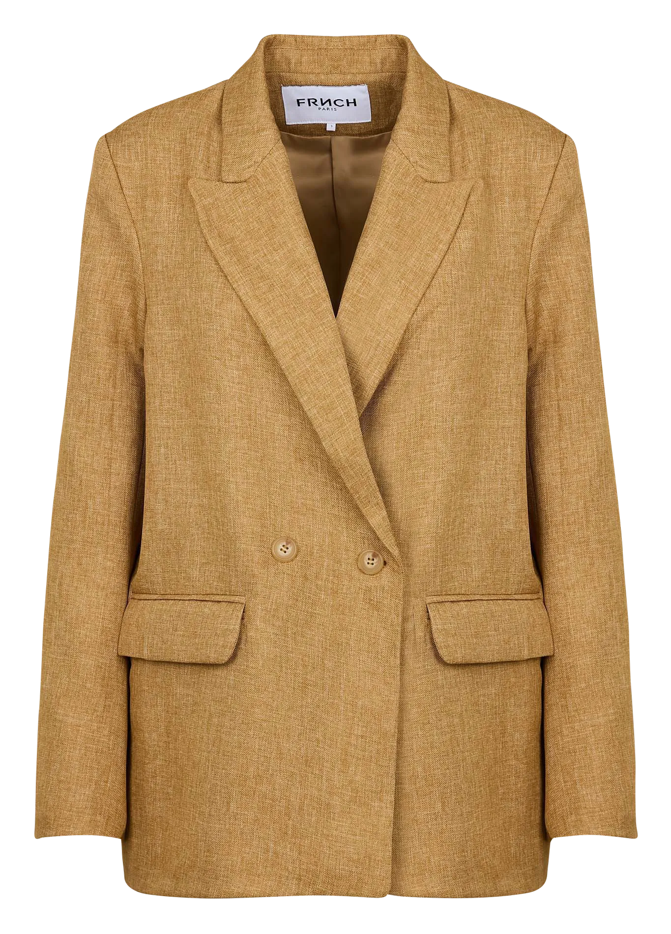 FRNCH GARANCE  CHAQUETA SASTRE RECTA EN MARRON