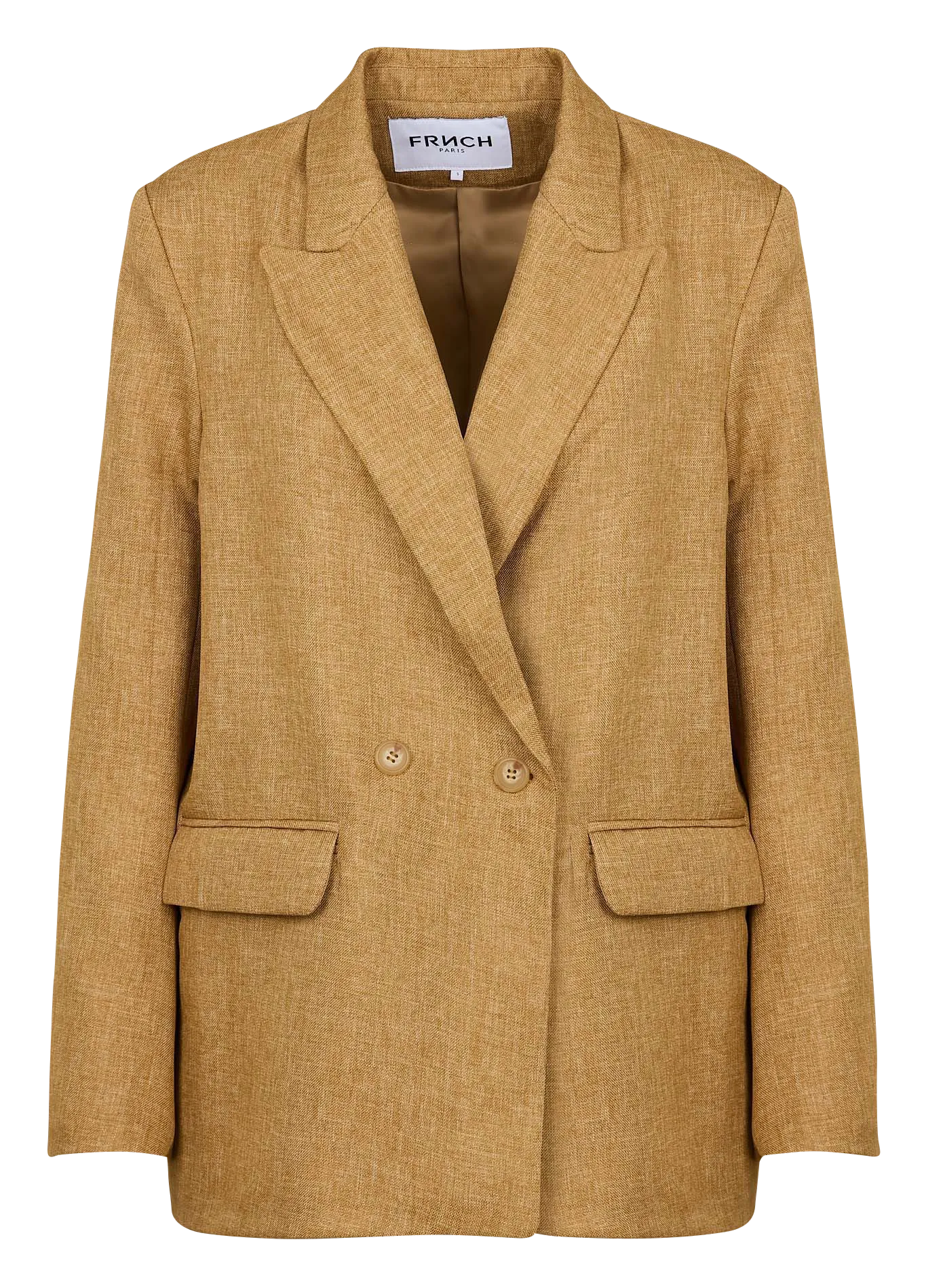 FRNCH GARANCE  CHAQUETA SASTRE RECTA EN MARRON