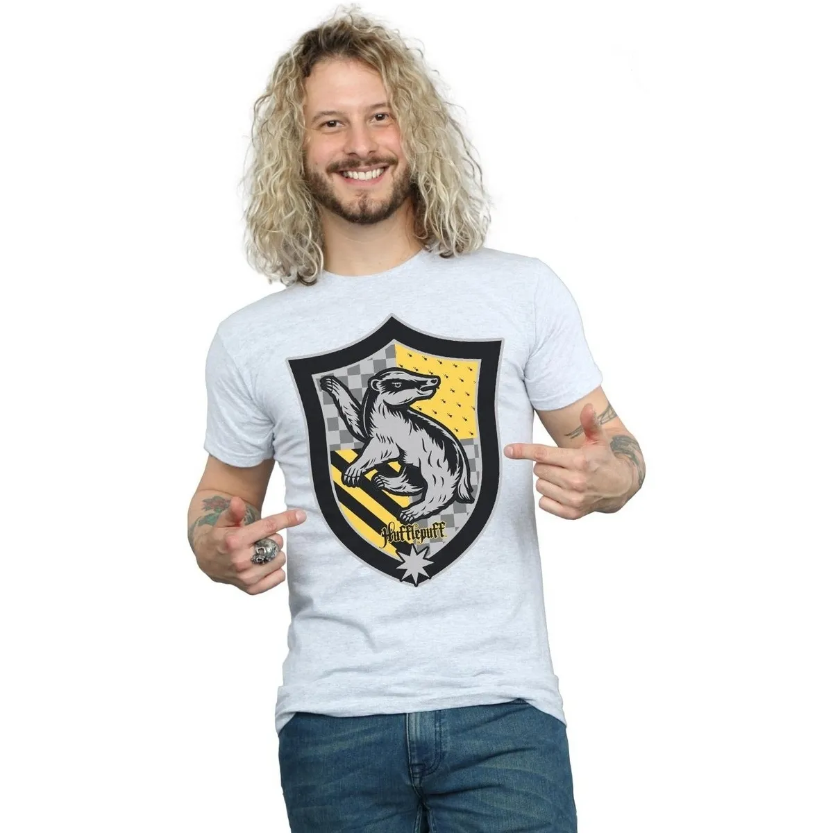 Hufflepuff Crest Flat