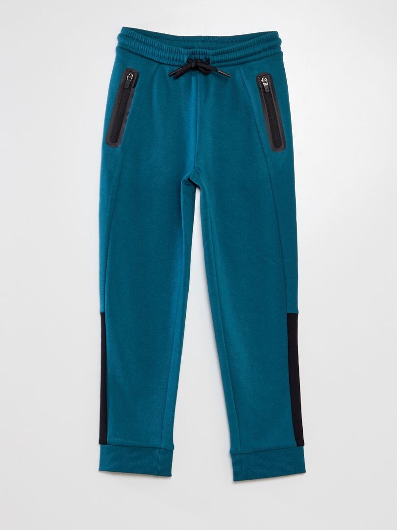 JOGGING RECTO DE CHáNDAL COLORBLOCK  VERDE