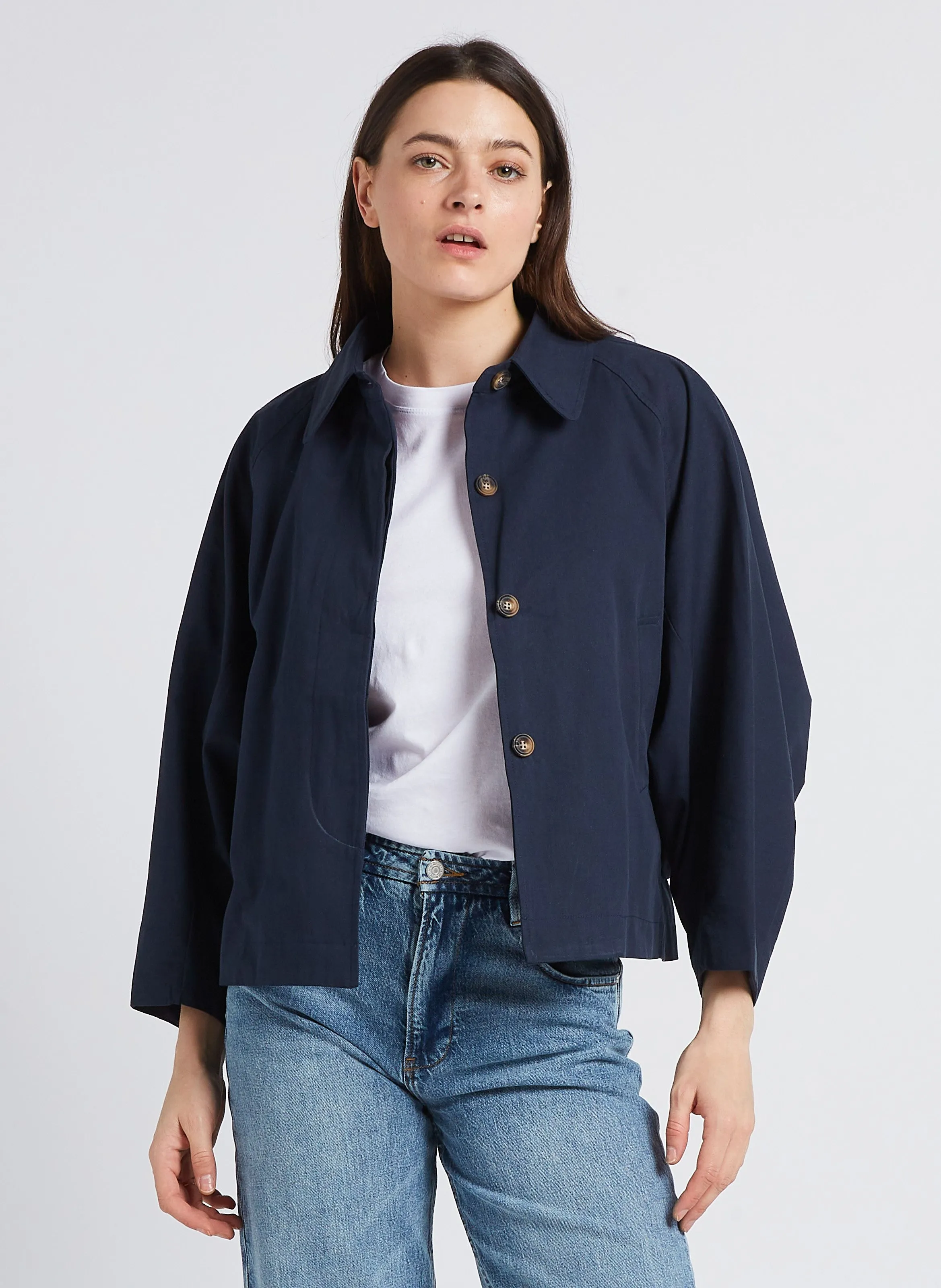 KARL MARC JOHN VOLERE  CHAQUETA CORTA DE ALGODóN EN AZUL