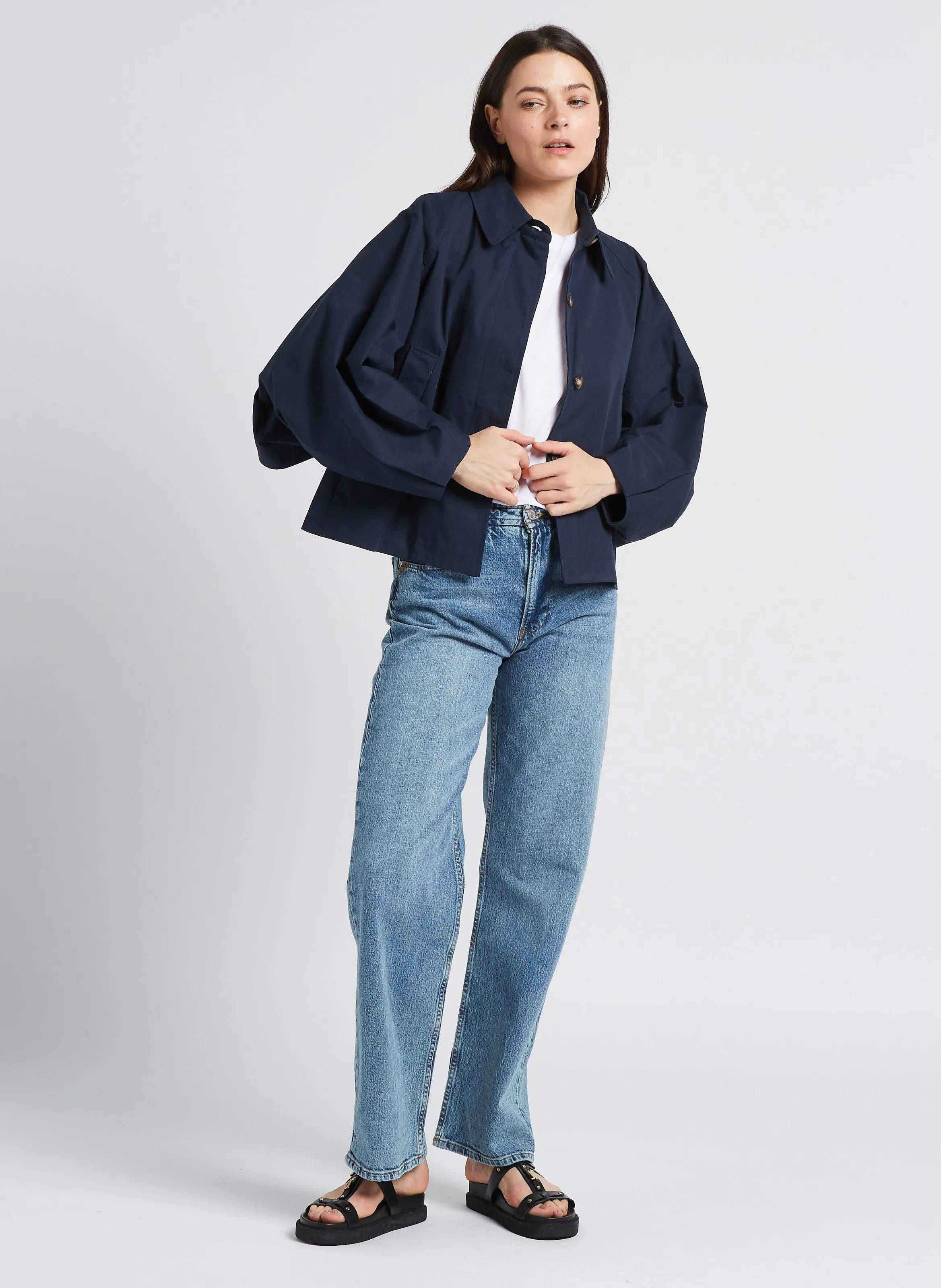 KARL MARC JOHN VOLERE  CHAQUETA CORTA DE ALGODóN EN AZUL