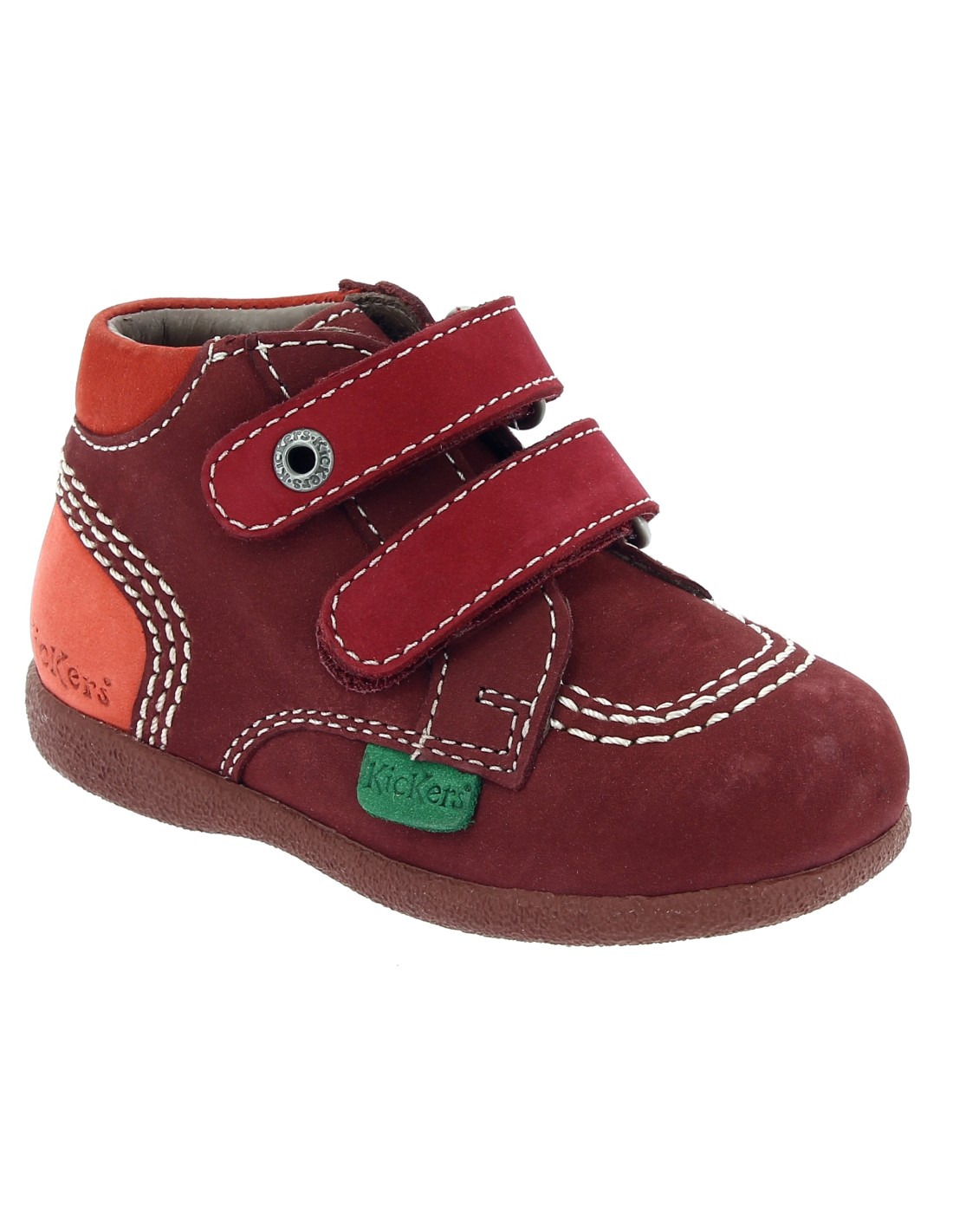 KICKERS BOTíN BABYSCRATCH  AZUL, ROJO