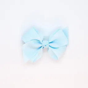 Lazo nudo grosgrain celeste
