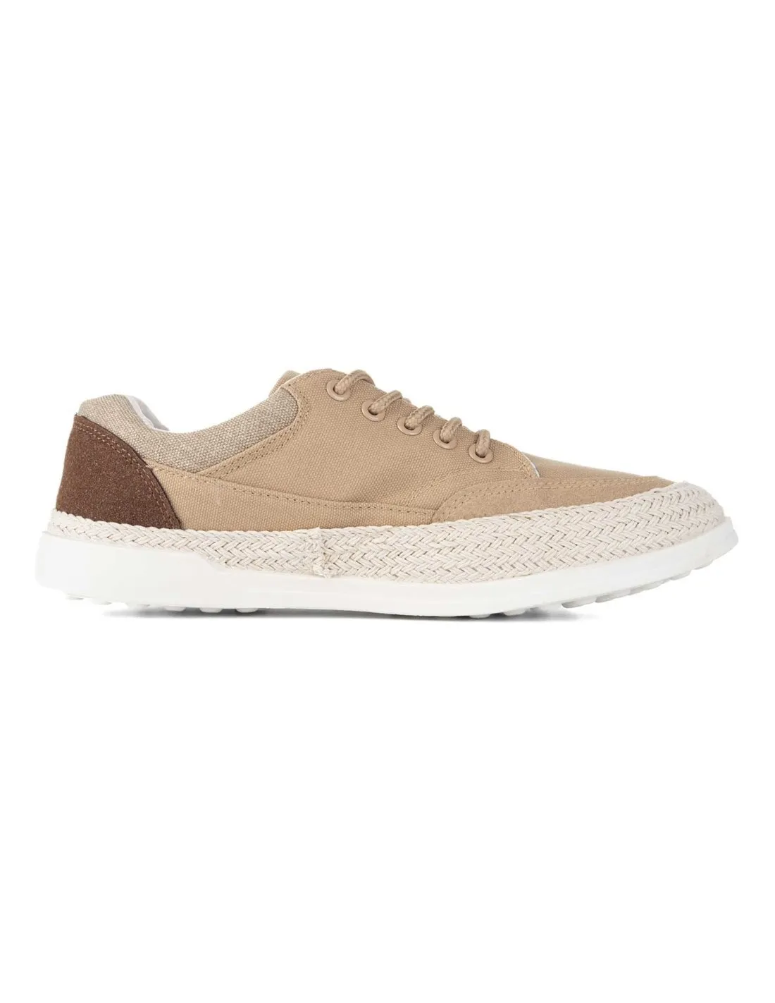 LOIS  ZAPATILLAS BEIGE 61315 HOMBRE