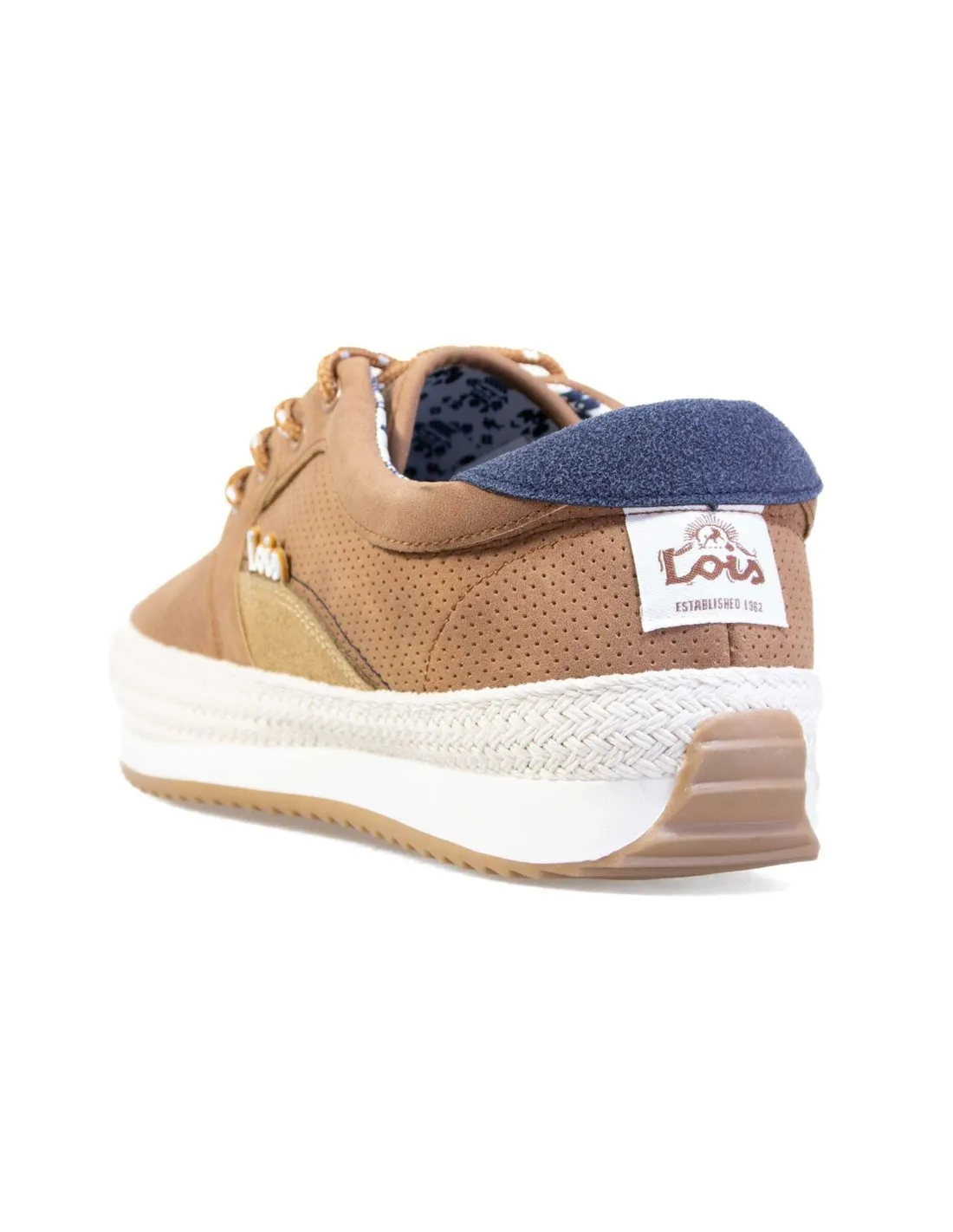 LOIS  ZAPATILLAS MARRóN 61333 HOMBRE