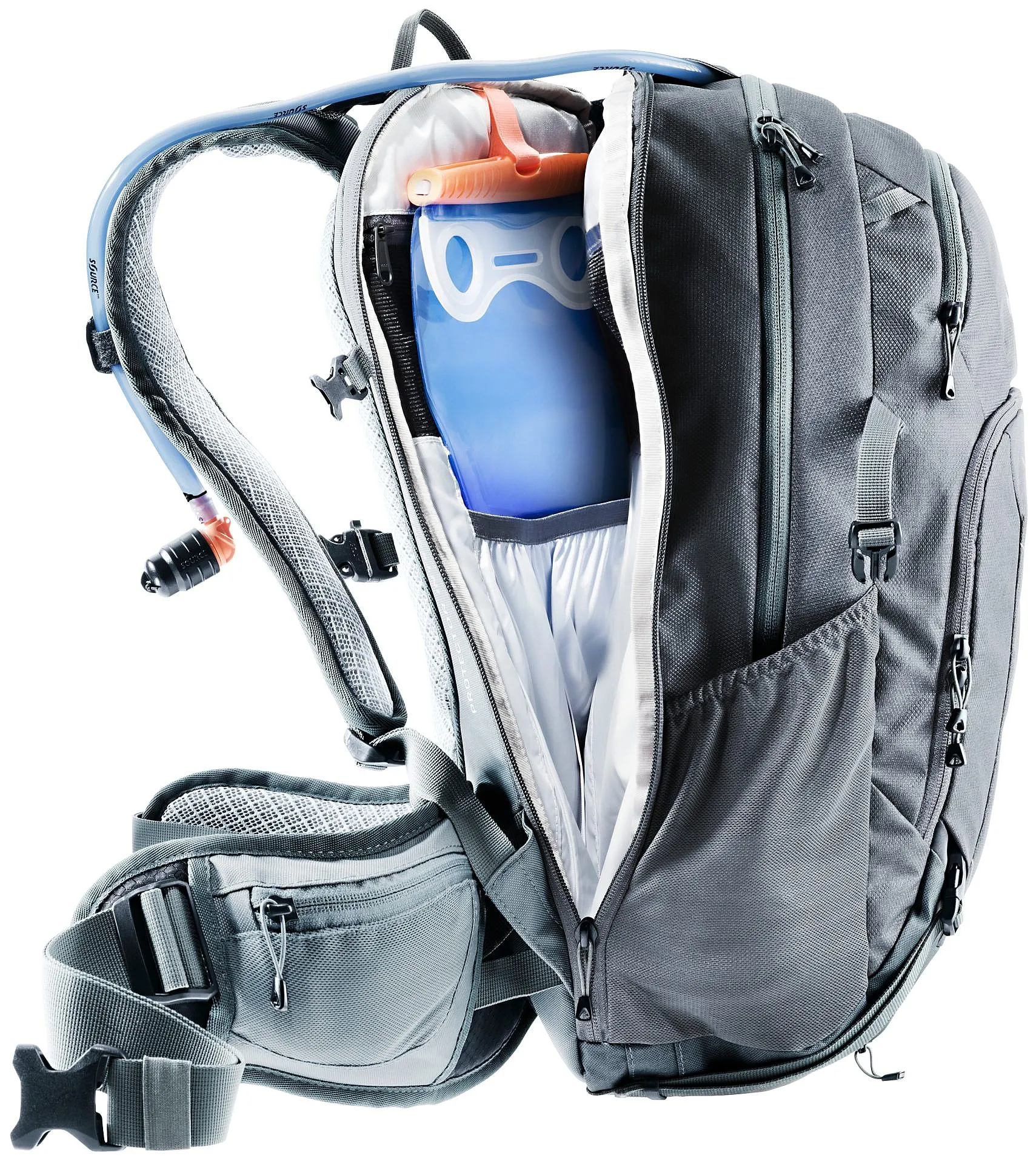 MOCHILA DEUTER ATTACK 20  GRAPHITE/SHALE