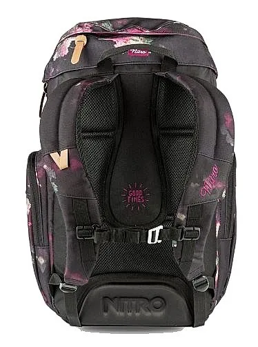 MOCHILA NITRO DAYPACKER  BLACK ROSE  WOMEN´S