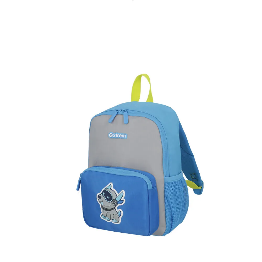 MOCHILA XTREM PLAYTIME 5XT PERRO AZUL