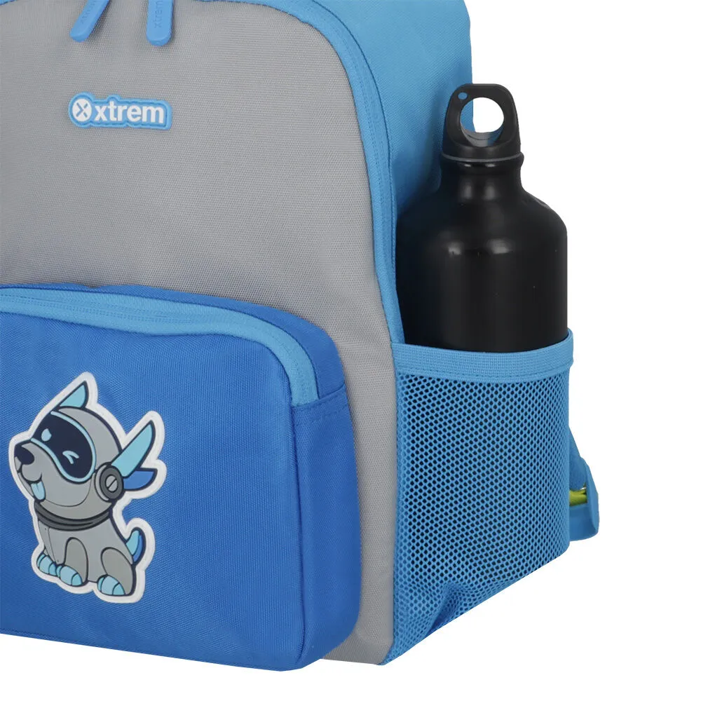 MOCHILA XTREM PLAYTIME 5XT PERRO AZUL