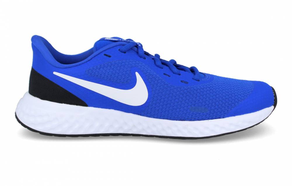 NIKE  ZAPATILLA RUNNING AZUL REVOLUTION 5 (GS)