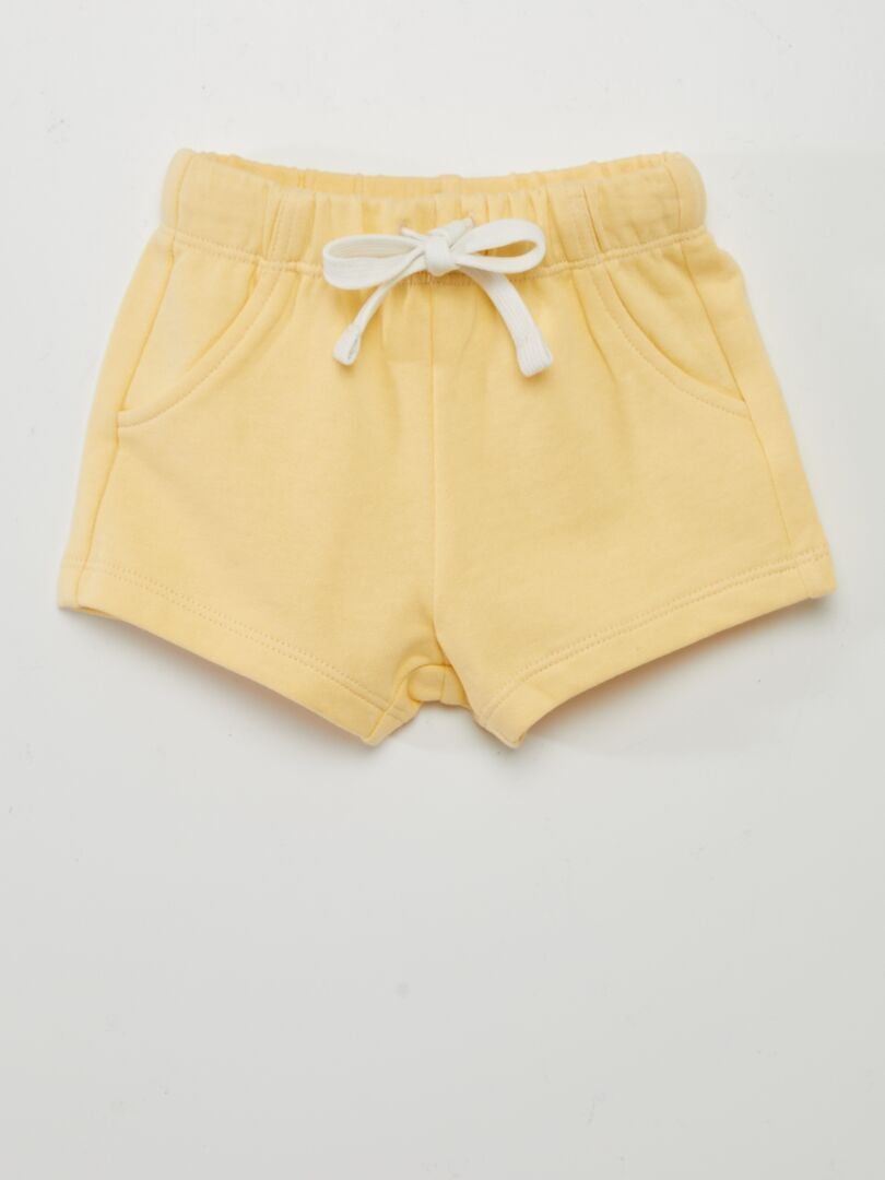 PACK DE 2 SHORTS DE CHáNDAL FINOS  MARRON