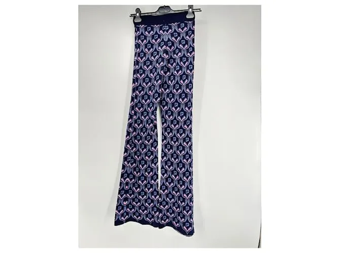 PACO RABANNE Pantalón T.Viscosa XS Internacional Púrpura 