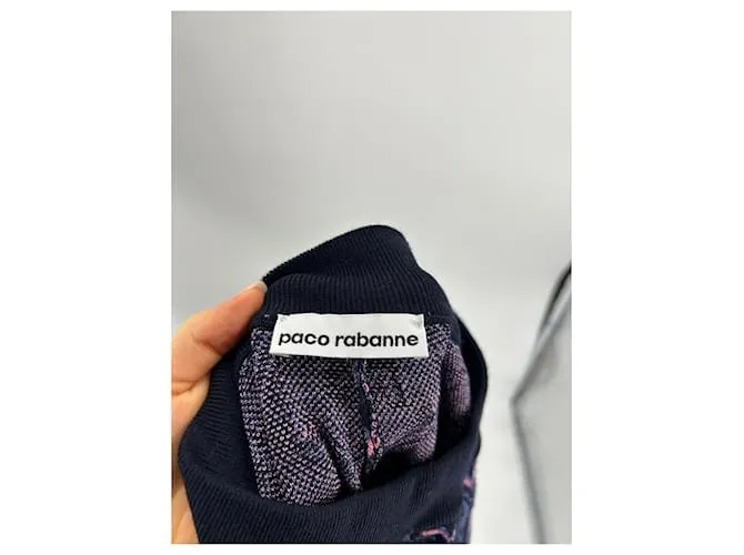 PACO RABANNE Pantalón T.Viscosa XS Internacional Púrpura 