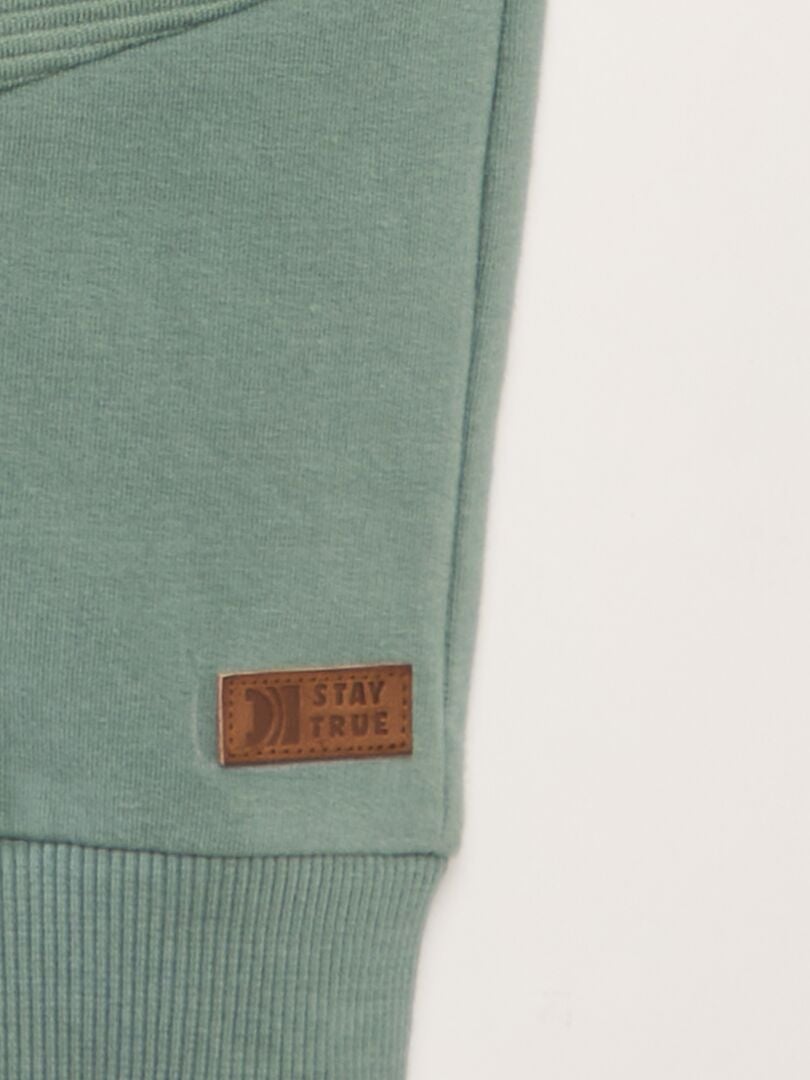 PANTALóN DE CHáNDAL CON BOLSILLOS DE CREMALLERA  VERDE