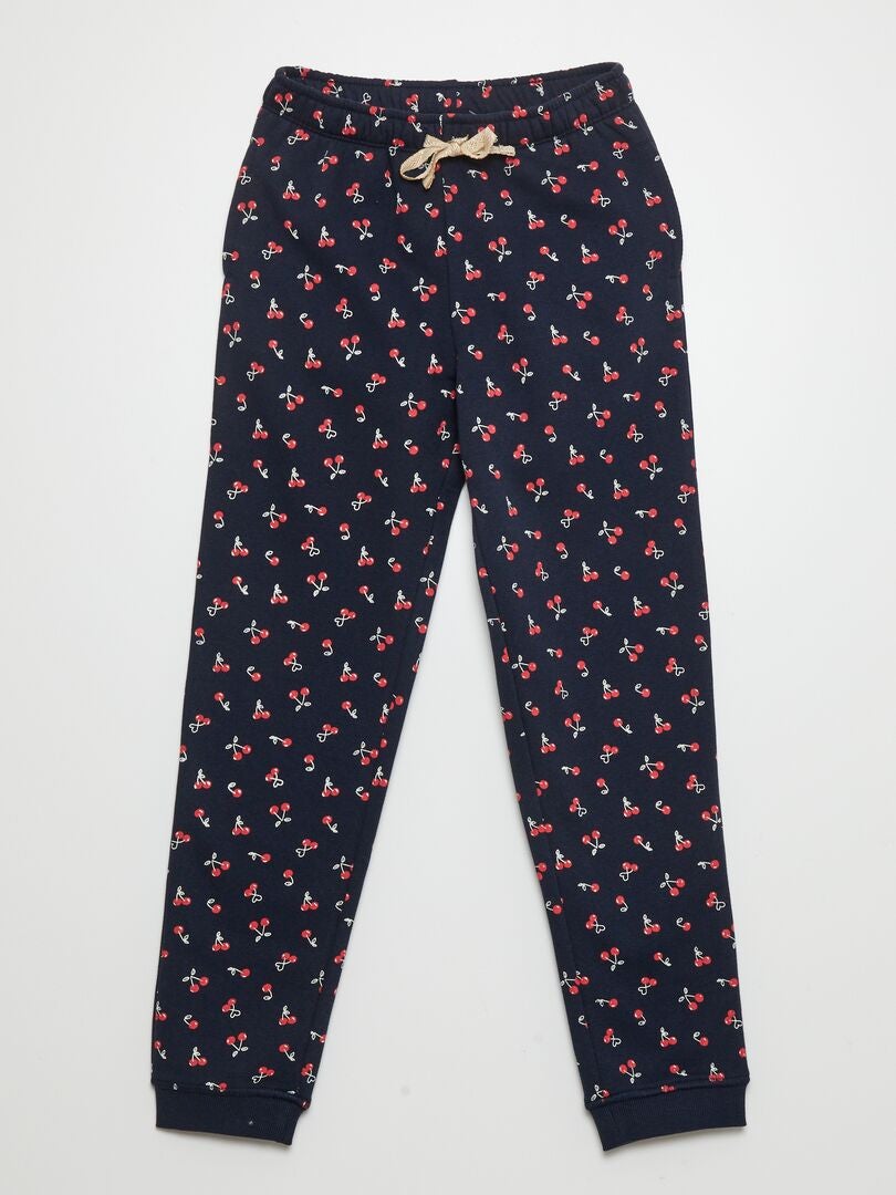 PANTALóN DE CHáNDAL ESTAMPADO  AZUL