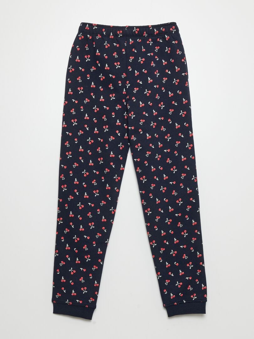 PANTALóN DE CHáNDAL ESTAMPADO  AZUL
