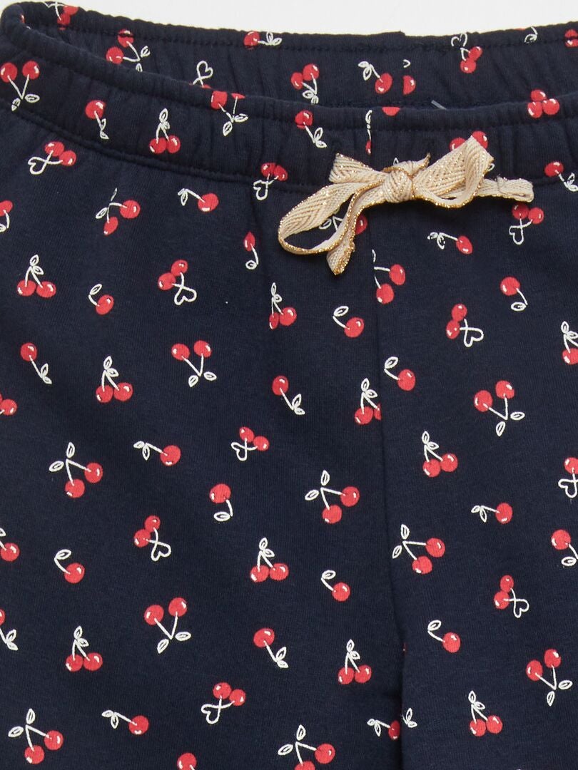 PANTALóN DE CHáNDAL ESTAMPADO  AZUL