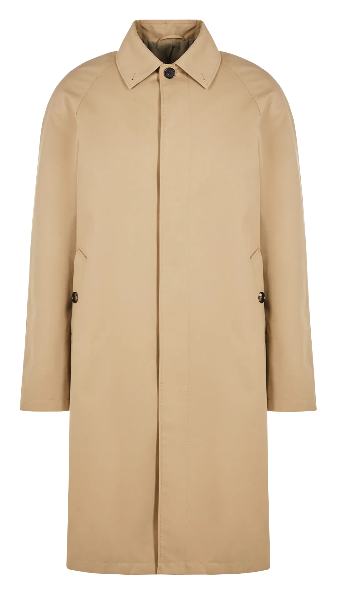 SAISON 1865 ABYM  CHAQUETA MIDI RECTA EN BEIGE