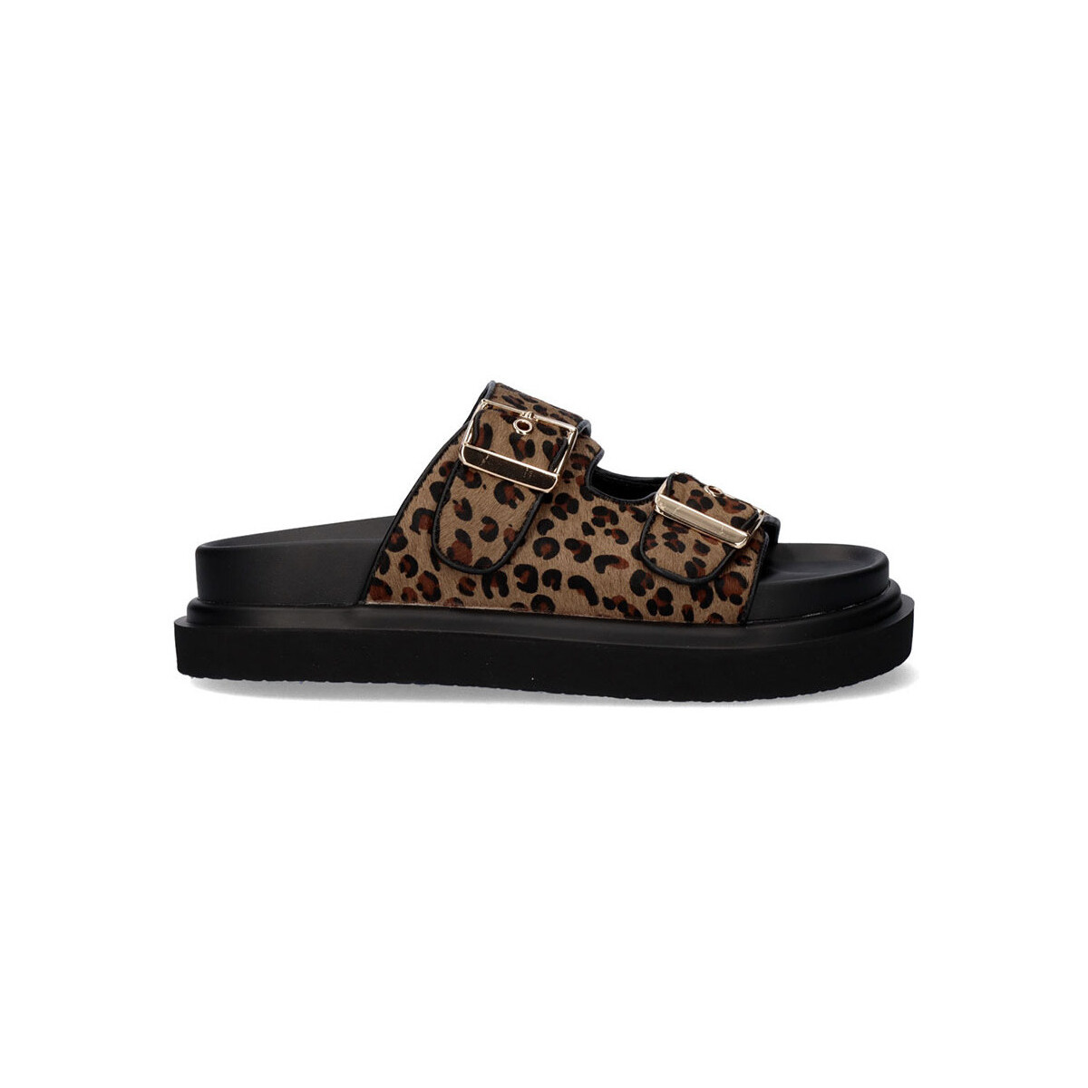 SANDALIA PLANA EXÉ HS530232 LEOPARD BEIGE