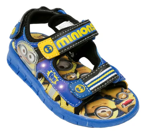 Sandalia Sueco Addnice Dibujos Minions Azul Smnsa Empo2000