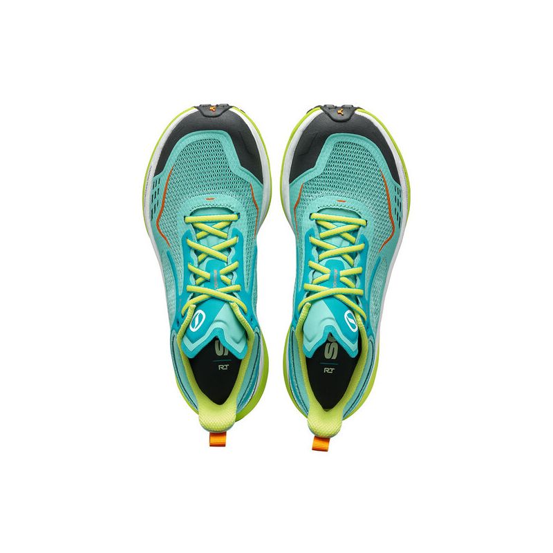 Scarpa Golden Gate Kima RT (Turquoise Sunny Lime) Zapatos trail/unning Mujer